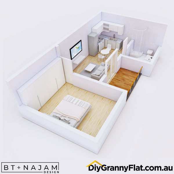 Why I love living in a granny flat